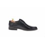 Pantofi barbati, model casual-elegant, din piele naturala, negru - PANBOX